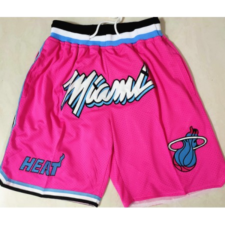 Homme Basket Miami Heat Shorts à poche M003 Swingman